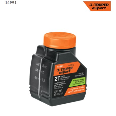 ACEITE SINTETICO PARA MOTOR 2 TIEMPOS 60 ML (14991)