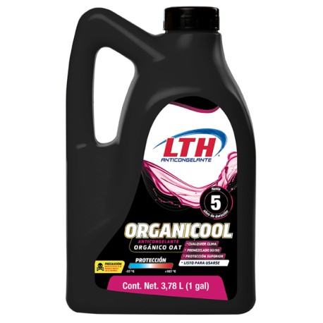ANTICONGELANTE ORGANICO C/TECNOLOGIA OAT 50/50 3.78L (ANT/50/50G)