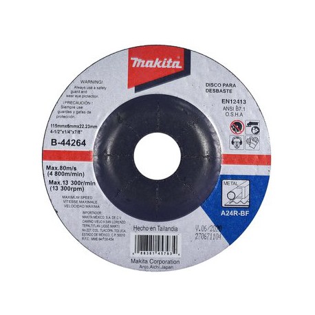 DISCO DESBASTE 4 1/2" (B-44111)