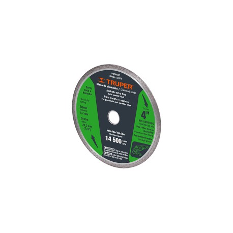 DISCO DIAMANTE 4"RIN TURBO (DDT-861T)