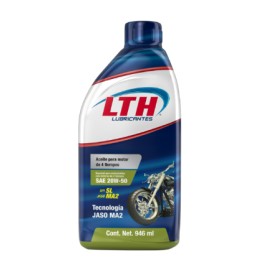 LTH ACEITE P/MOTOS 4 TIEMPOS JASO MA2 SAE 20W-50 946 ML (AM4TI)