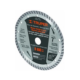 DISCO DIAMANTE 7" RIN TURBO (DDT-1527T)