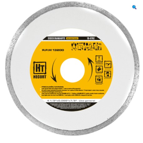 DISCO DIAMANTE RIN CONTINUO 4.5" (100702)