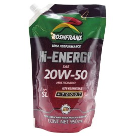 ROSHPACK HI-ENERGY API SL SAE 20W-50 950 ML
