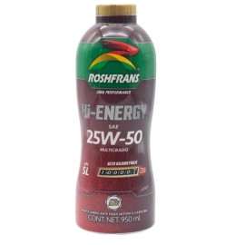 ACEITE HI-ENERGY API SL SAE 25W-50 950 ML