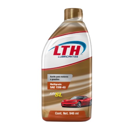 ACEITE MULTIGRADO MOTOR SAE 15W-40 SL 946 ML LTH (AG15W40L)